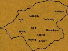 Tidl. Ormslev-Kolt kommune